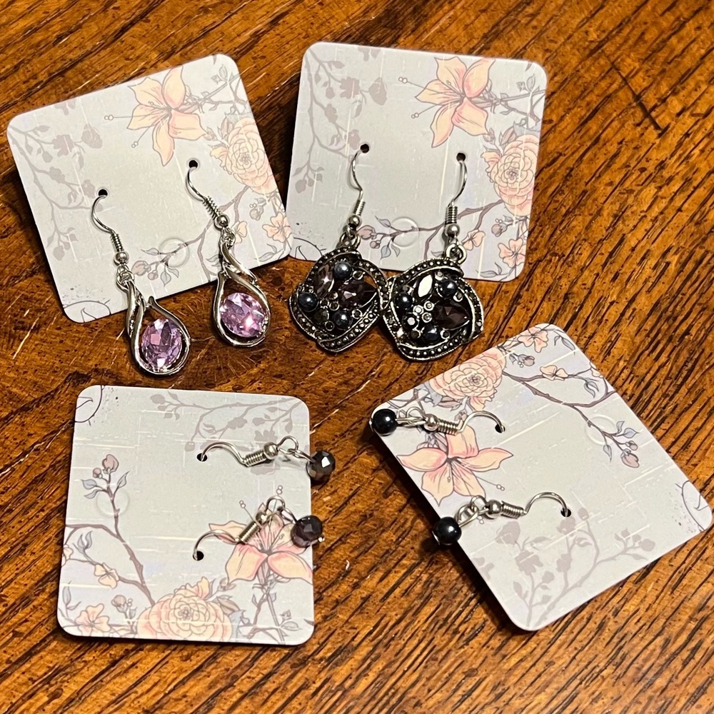 Paparazzi 4-pack Earring Bundle